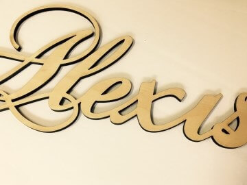 Name Custom Laser Cutting