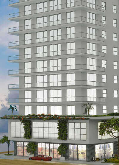 Plastic Scale Modelss Building Rear