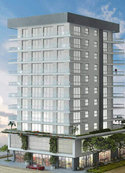 Scale Building Rear Details